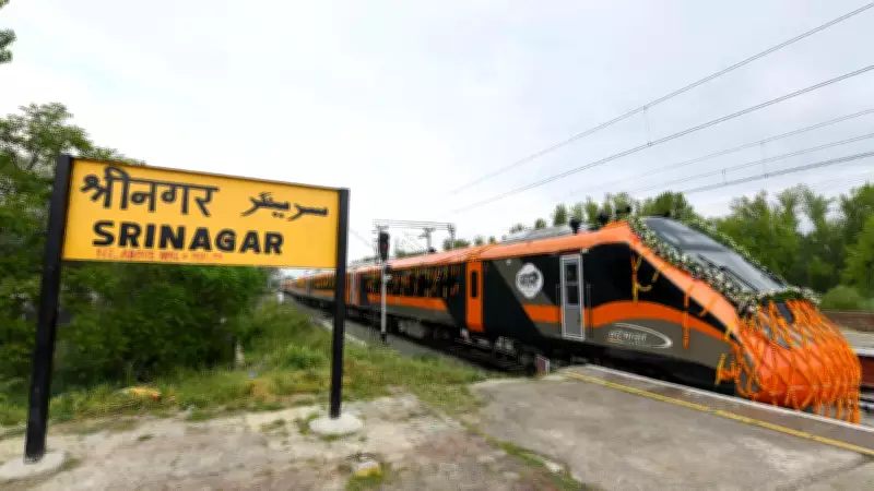 Vande Bharat Express Flags Off Between Jammu and Srinagar, First Direct Rail Link
