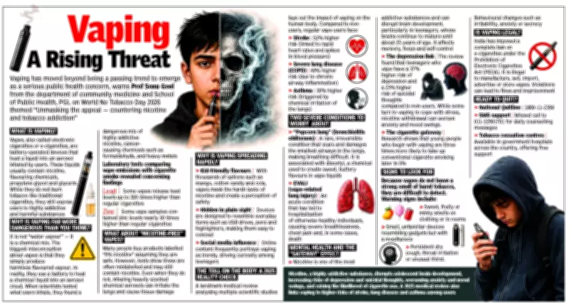 Vaping Health Risks Highlighted in Chandigarh Study