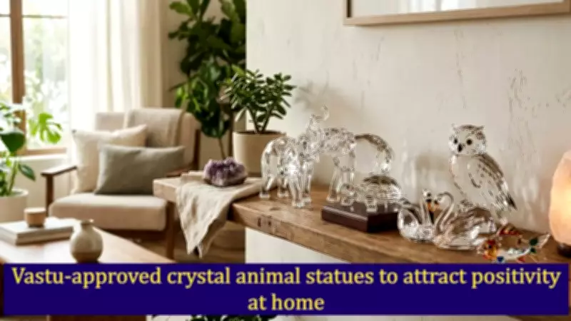 Vastu-Inspired Crystal Animal Decor for Positive Home Energy