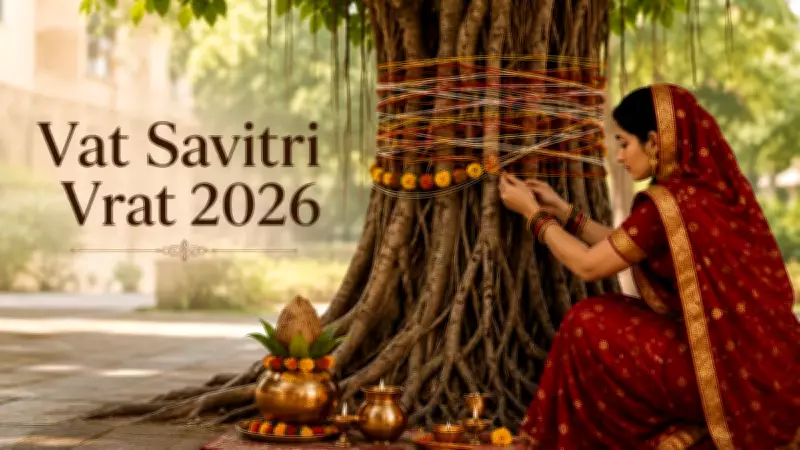 Vat Savitri 2026: Date, Puja Muhurat, and Rituals for Married Women