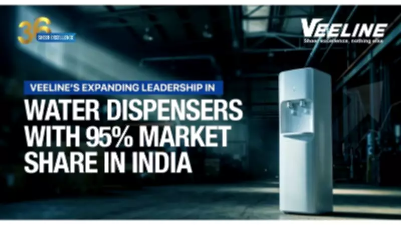 Veeline Holds 85% Share of India's Water Dispenser Market Amid Expansion