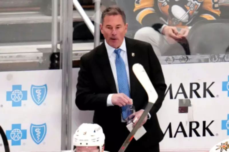 Vegas Golden Knights Block Oilers from Interviewing Bruce Cassidy