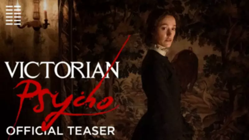 Victorian Psycho Official Teaser: Starring Jason Isaacs, Maika Monroe, Thomasin McKenzie, Ruth Wilson