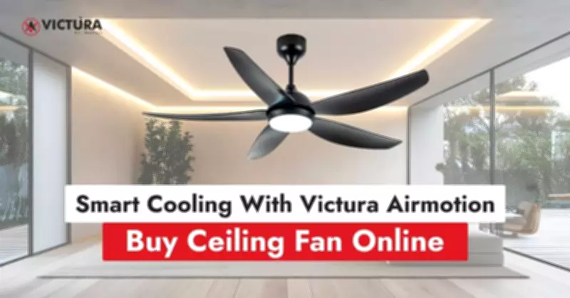 Victura Airmotion Ceiling Fans: Features and Online Availability
