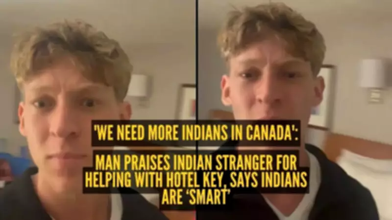 Video of Indian Man Helping Locked-Out Man Sparks Debate on Immigration
