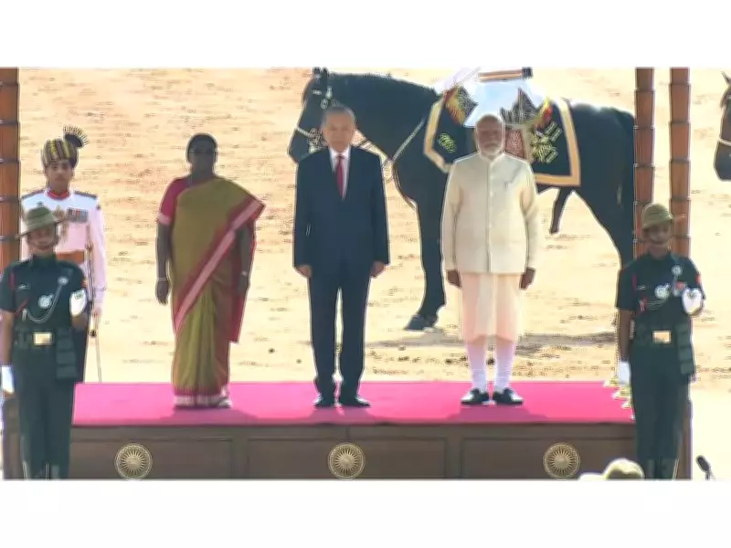 Vietnam President To Lam Receives Ceremonial Welcome at Rashtrapati Bhavan