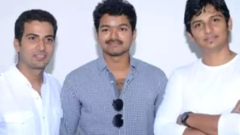 Vijay and Jiiva's Emotional Reunion After Producer R.B. Choudary's Demise