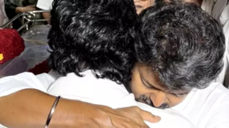 Vijay Hugs Jiiva at R.B. Choudary Funeral, Emotional Video Goes Viral
