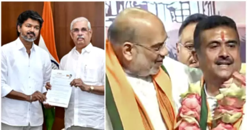Vijay meets Governor, stakes claim to form government in West Bengal