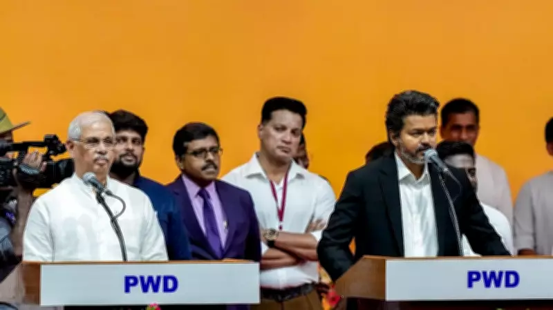 Vijay Takes Oath as Tamil Nadu CM, Delivers Entire Oath Without Paper