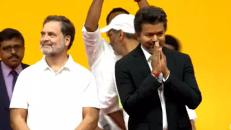 Vijay Takes Oath as TN CM, Ceremony Starts with Vande Mataram, Sends BJP Message