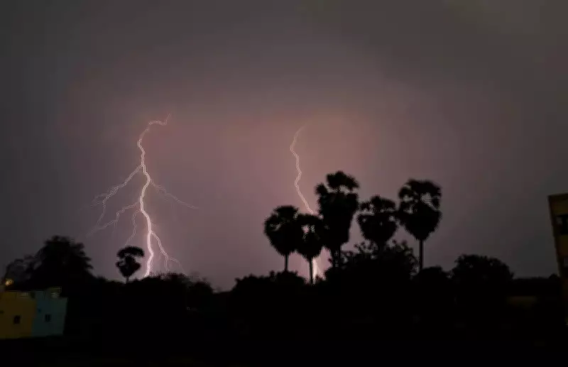 Vijayawada Gets Sudden Rain After Scorching 44.5°C Heatwave