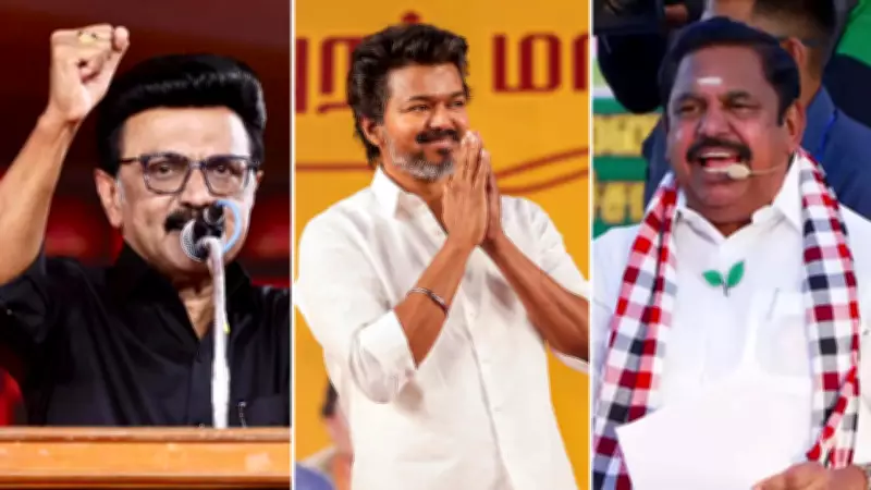 Vijay's TVK Emerges Single Largest Party in Tamil Nadu, Falls Short of Majority