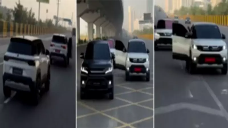 Viral SUV Stunts on Dwarka Expressway: Police Hunt Accused
