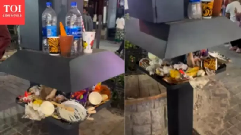 Viral Video Shows New Charging Point in Manali Misused for Littering