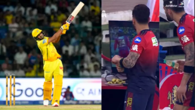 Virat Kohli Watches Urvil Patel's Record 13-Ball Fifty in IPL