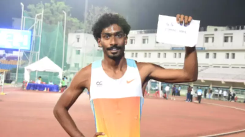 Vishal TK becomes first Indian man to run sub-45 seconds in 400m