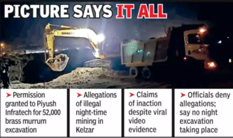 Wardha villagers allege night-time murrum mining despite permission