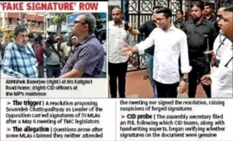 West Bengal CID Serves Notice to Abhishek Banerjee in Fake Signature Row