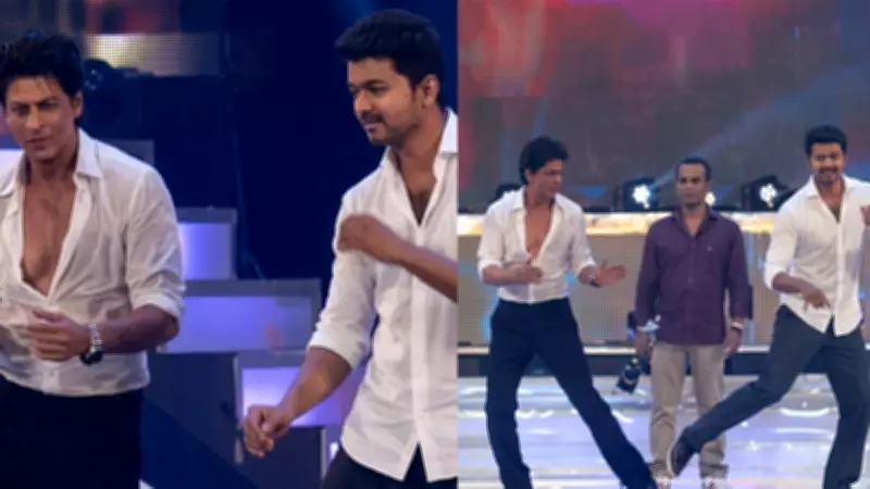 When Shah Rukh Khan Danced with Thalapathy Vijay to Thuppakki Song