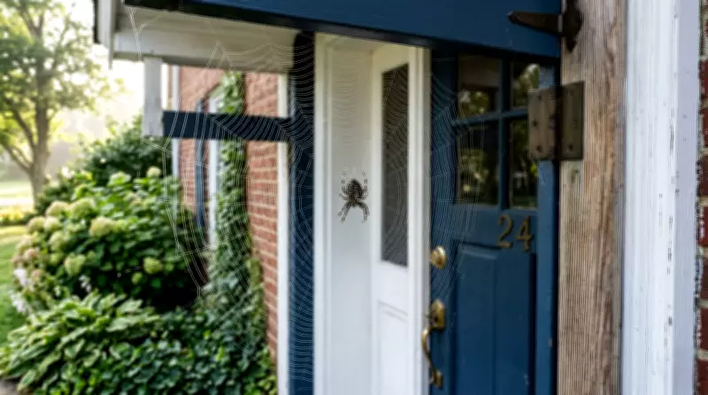 Why Spiders Keep Building Webs at Your Door: It's Prime Real Estate