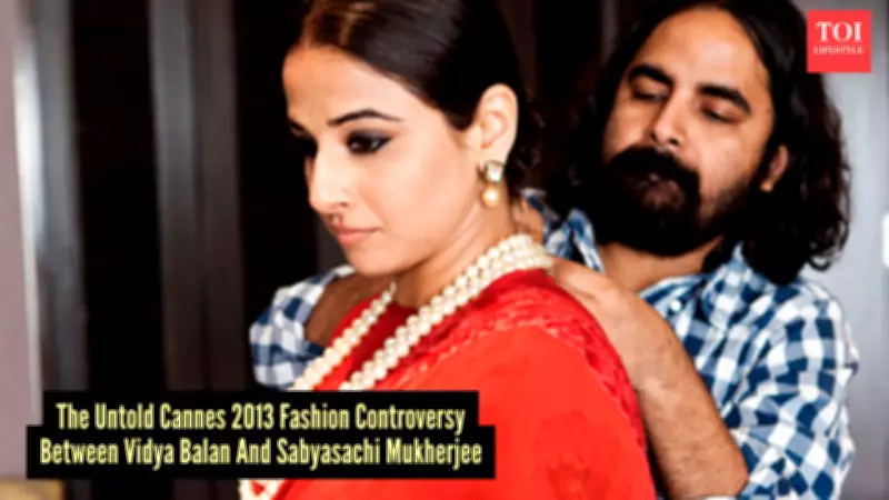 Why Vidya Balan Stopped Wearing Sabyasachi After Cannes 2013 Controversy