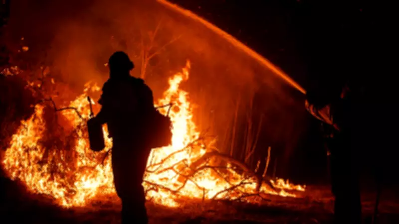 Wind-Driven Wildfire Forces Evacuations in Southern California