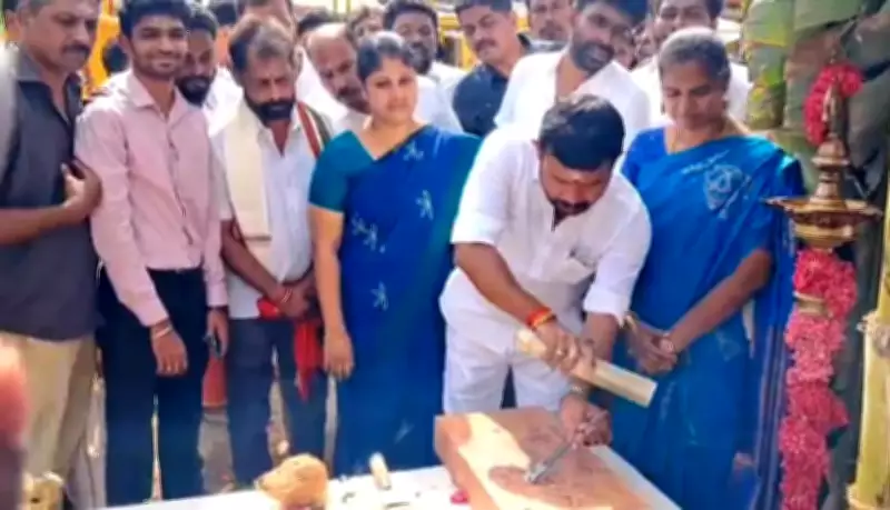 Work Begins on New Temple Chariot for 1,000-Year-Old Perur Temple in Coimbatore