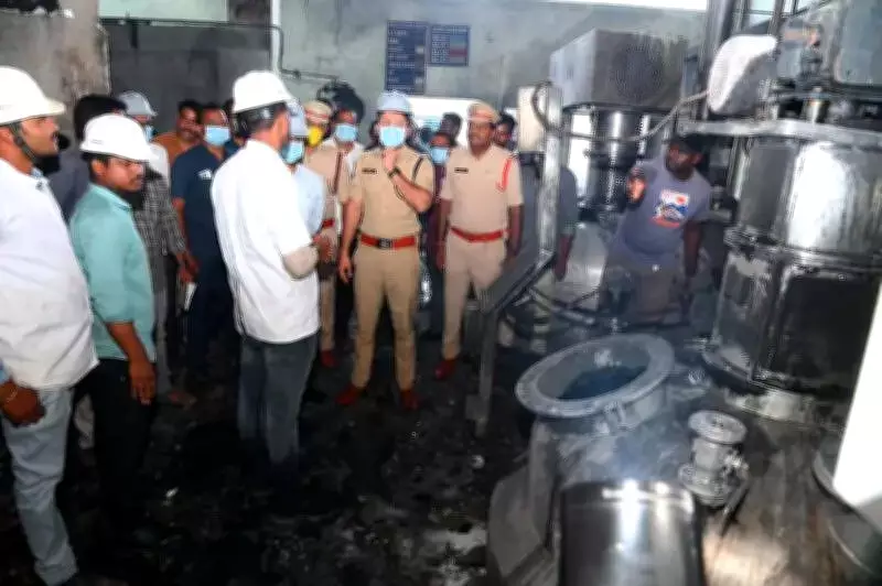 Worker dies, seven injured in reactor blast at pharma unit in Nalgonda