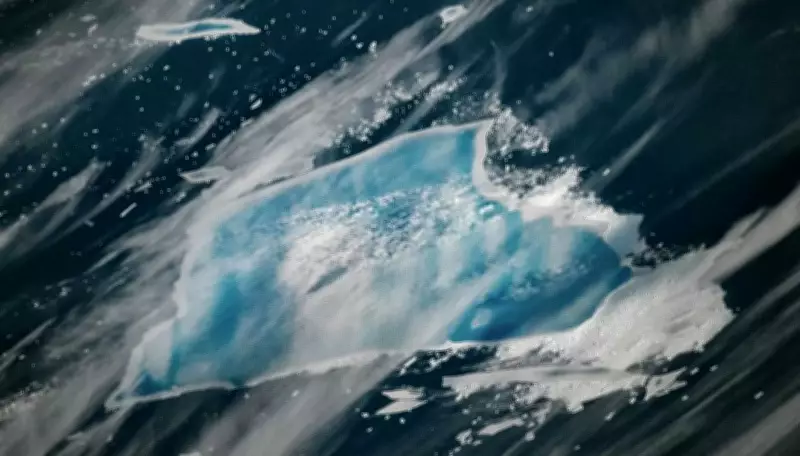 World's Largest Iceberg A-23A Turns Stunning Blue as It Melts Rapidly