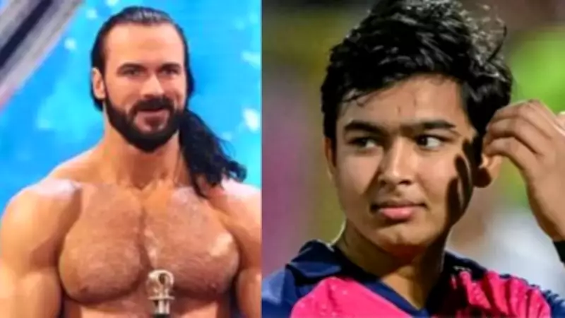 WWE Star Drew McIntyre Wears Vaibhav Sooryavanshi's RR Jersey in Viral Video
