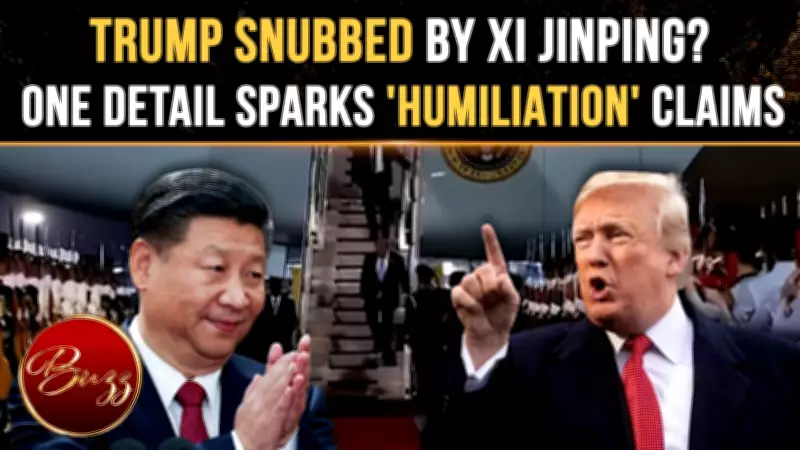 Xi Jinping Skips Trump Airport Welcome, Sparking Diplomatic Snub Claims