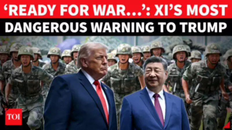 Xi Jinping Warns Trump on Taiwan: 'Mishandling Means Conflict'