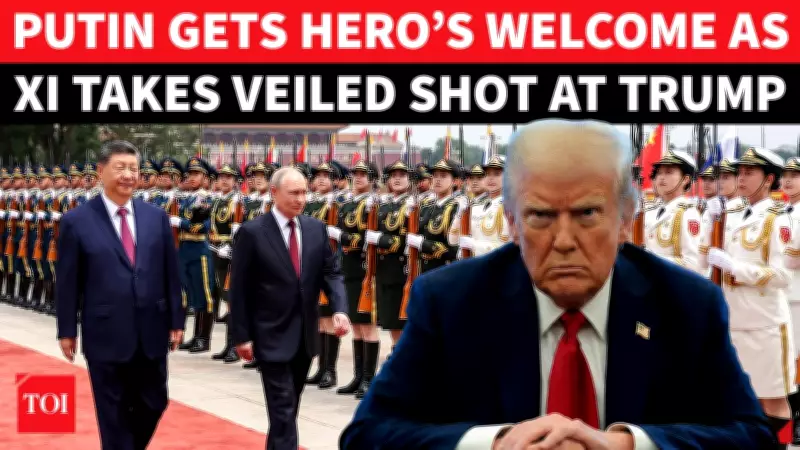 Xi Jinping Welcomes Putin Like a King, Takes Veiled Dig at US After Trump Visit