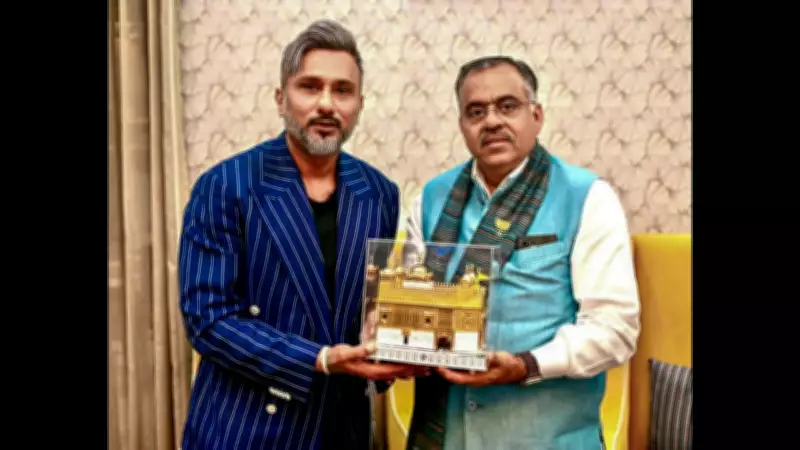 Yo Yo Honey Singh Meets BJP Leader Tarun Chugh to Combat Punjab Drug Crisis