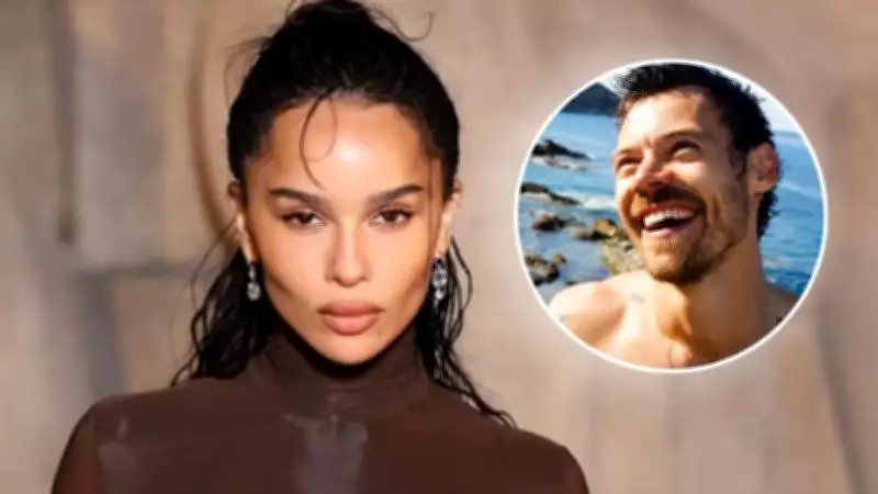 Zoë Kravitz Spotted at Harry Styles' Concert in Amsterdam Amid Engagement Rumors