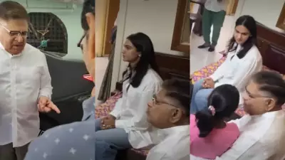Allu Aravind and Sneha Reddy Visit Injured Boy Sritej, Pledge Support