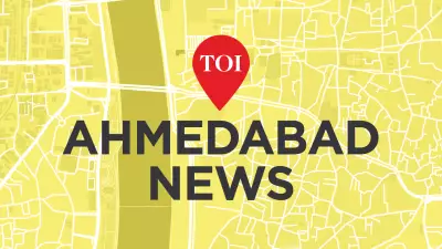 AMTS Bus Brake Failure Hits Multiple Vehicles in Ahmedabad, Injures Rider