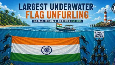 Andaman to Host Underwater Flag Unfurling and Human Stack World Records