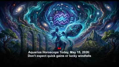 Aquarius Daily Horoscope: Restless Yet Lazy, Build Momentum