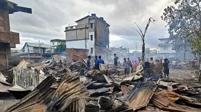 Armed Militants Torch Houses in Manipur's Kamjong District, Residents Flee