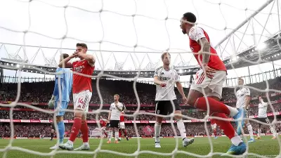 Arsenal Beat Fulham 1-0, Extend Premier League Lead to Six Points Over Man City