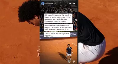 Arthur Fils Retires in Rome, Reassures Fans Ahead of French Open