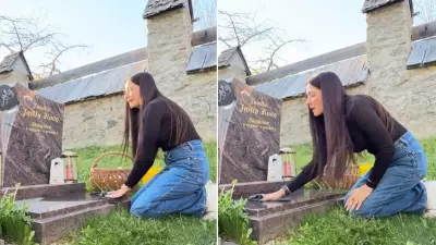 Celina Jaitly Breaks Down at Late Son Shamsher's Grave Amid Divorce Battle with Peter Haag