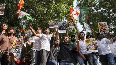 Congress slams BJP over NEET row, calls for education minister's resignation