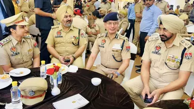 DGP Hosts 'Bada Khana' for 550 Ludhiana Cops in Informal Meet