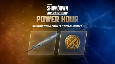 Fortnite Infinity Blade Returns with Two Power Hour Events on May 2