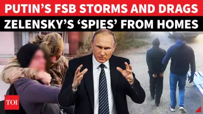 FSB Raids Nab Five Ukrainian Spy Suspects in Four Russian Cities