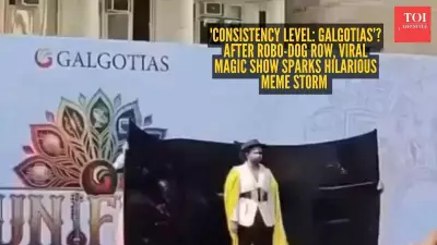 Galgotias University magic show goes viral for accidentally revealing trick