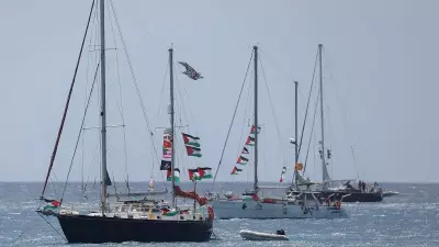 Gaza Aid Flotilla Activists Taken to Crete After Israeli Interception